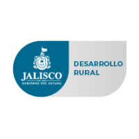 Logotipo del estado de Jalisco junto con la leyenda de la Secretaría de Desarrollo Rural.