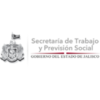 Logotipo del estado de Jalisco junto con la leyenda de la Secretaría del Trabajo y Previsión Social.